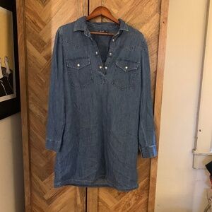 Gap Large Denim Dress